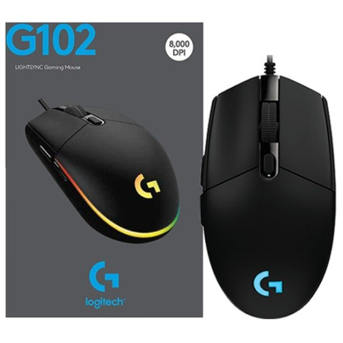 Chuột Gaming Logitech G102 Lightsync RGB - Đen