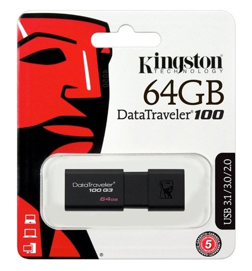 USB 64GB KINGSTON DT100G3 3.0 Chính Hãng